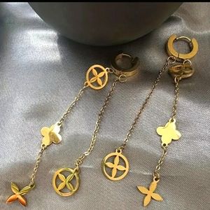 Trendy long earring designer inspired